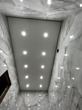 Натяжні стелі для ванної кімнати