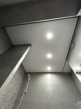 Натяжні стелі для ванної кімнати