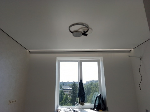 Матові натяжні стелі